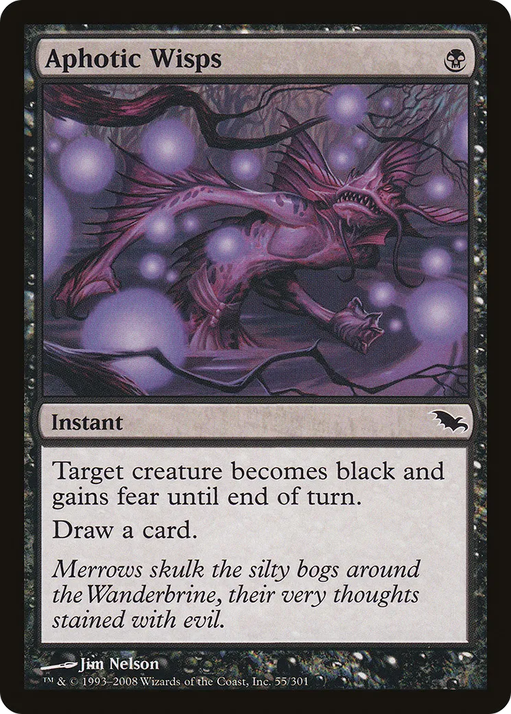 Aphotic Wisps — Shadowmoor — Magic: The Gathering
