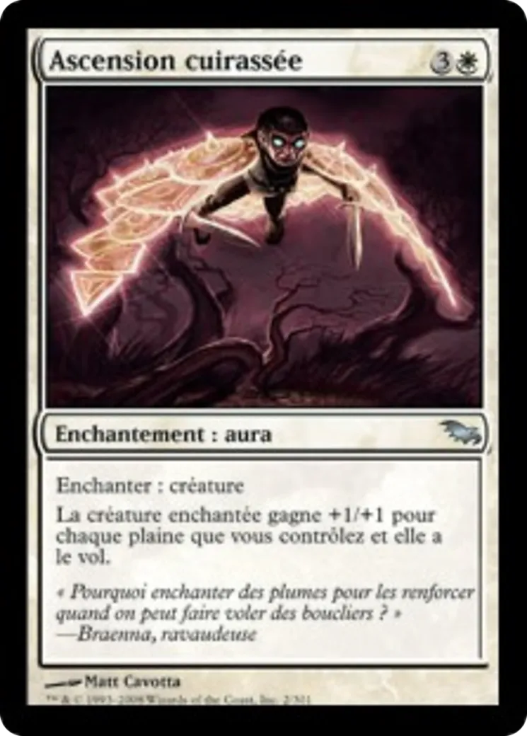Ascension cuirassée — Shadowmoor — Magic: The Gathering