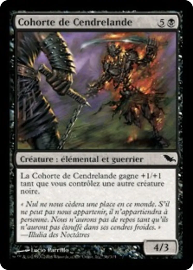 Cohorte de Cendrelande — Shadowmoor — Magic: The Gathering