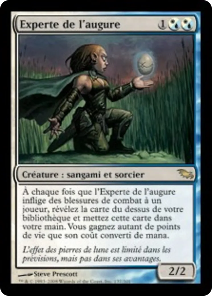 Experte de l'augure — Shadowmoor — Magic: The Gathering