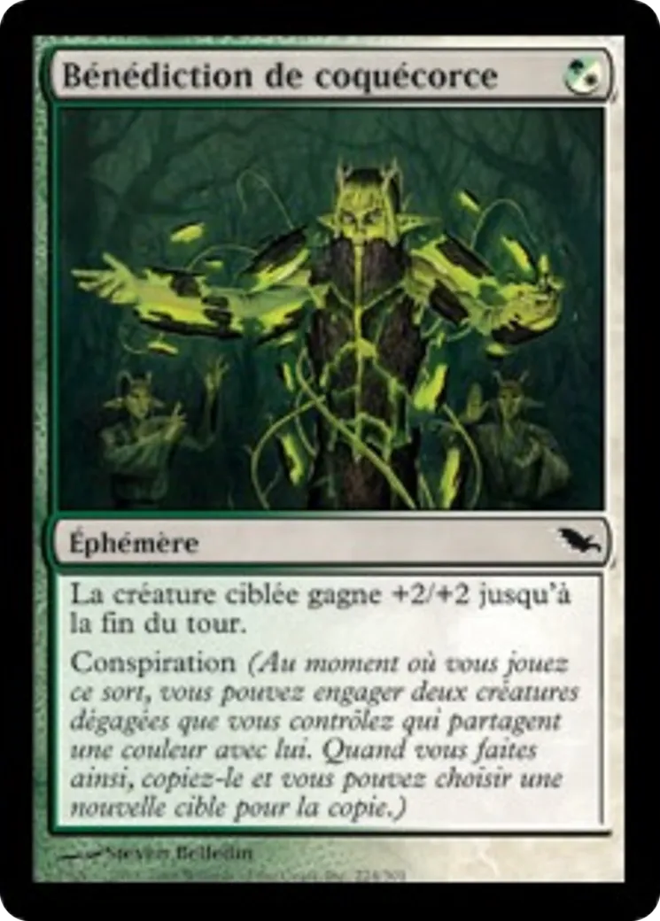 Bénédiction de coquécorce — Shadowmoor — Magic: The Gathering