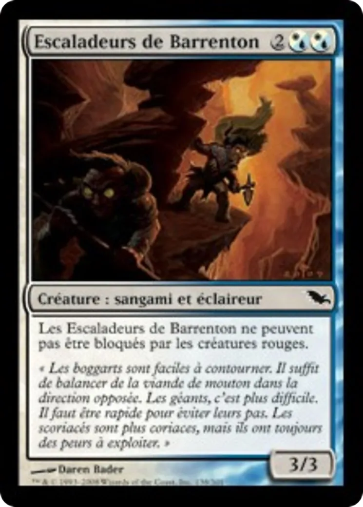 Escaladeurs de Barrenton — Shadowmoor — Magic: The Gathering