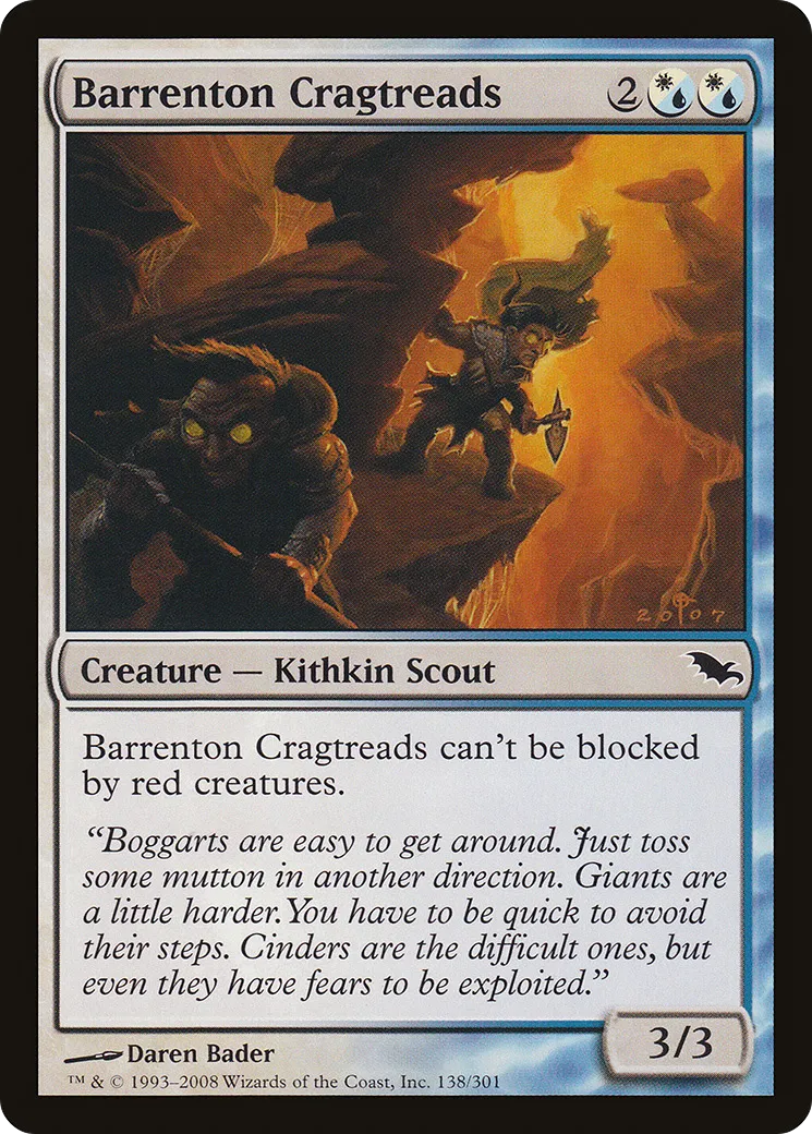 Escaladeurs de Barrenton — Shadowmoor — Magic: The Gathering