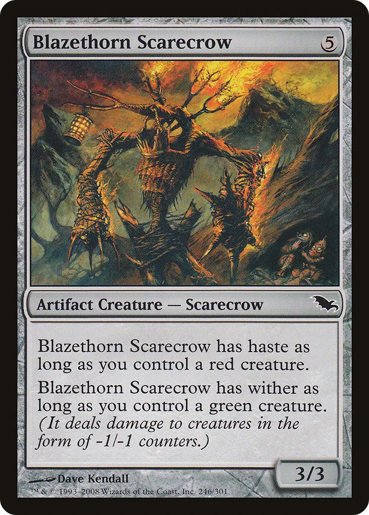 Épouvantail brasépine — Shadowmoor — Magic: The Gathering