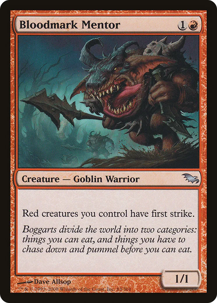 Bloodmark Mentor — Shadowmoor — Magic: The Gathering