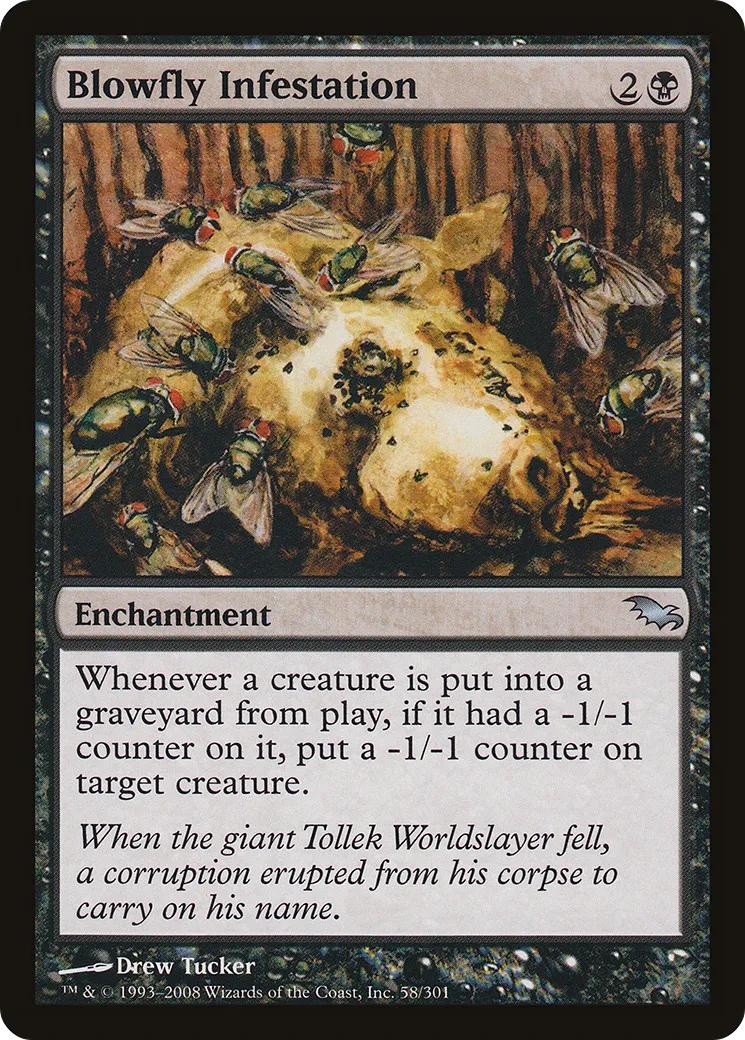Blowfly Infestation — Shadowmoor — Magic: The Gathering
