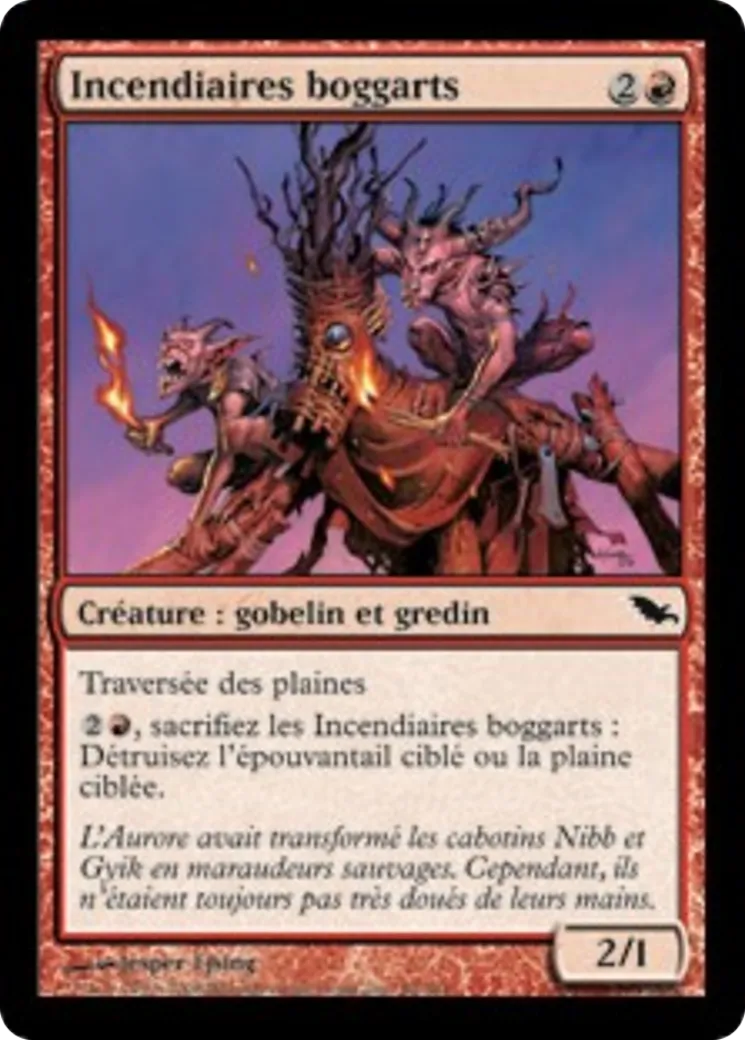 Incendiaires boggarts — Shadowmoor — Magic: The Gathering