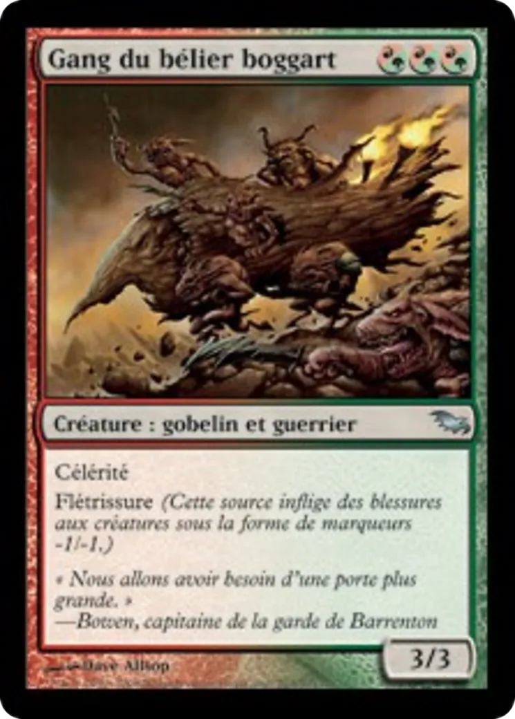 Gang du bélier boggart — Shadowmoor — Magic: The Gathering