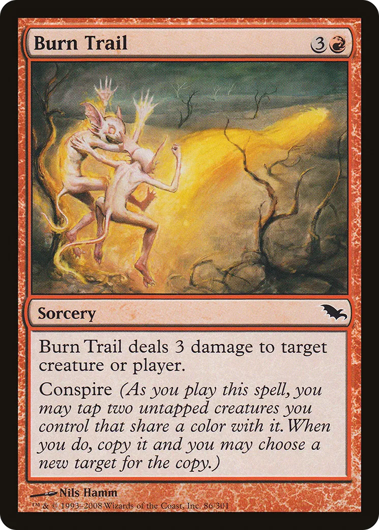 Burn Trail — Shadowmoor — Magic: The Gathering