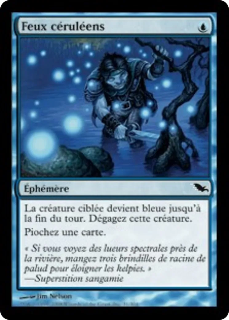 Feux céruléens — Shadowmoor — Magic: The Gathering