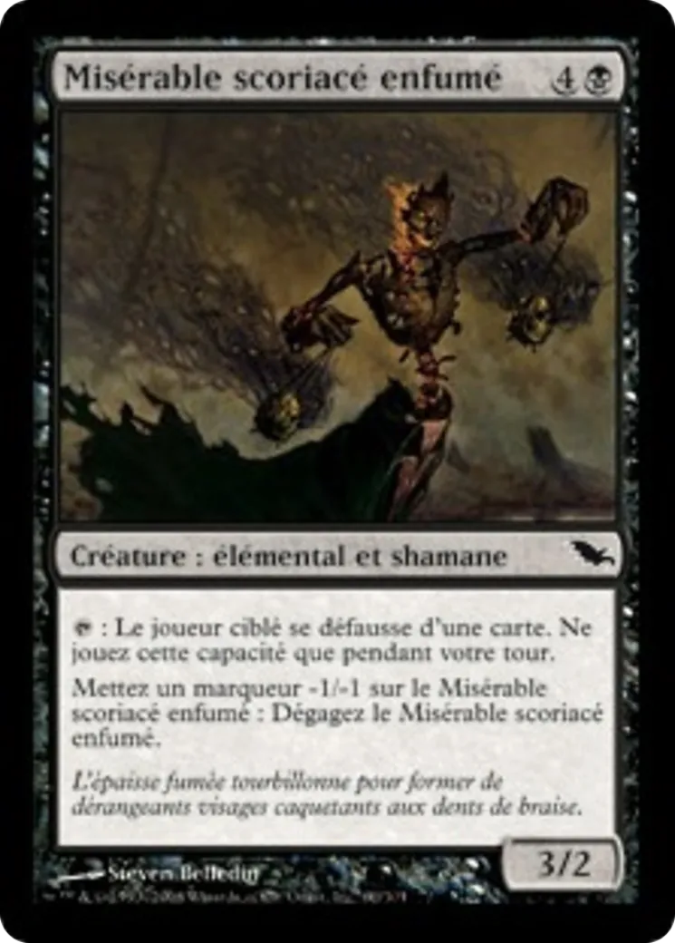 Misérable scoriacé enfumé — Shadowmoor — Magic: The Gathering