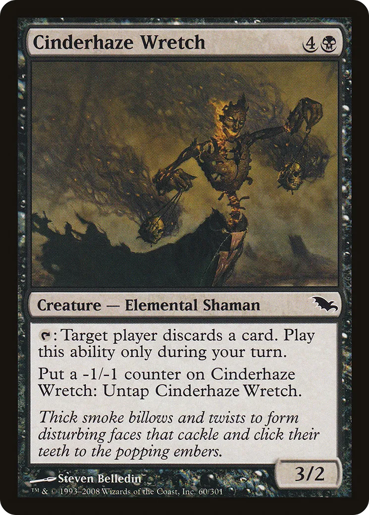 Cinderhaze Wretch — Shadowmoor — Magic: The Gathering