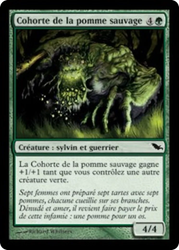 Cohorte de la pomme sauvage — Shadowmoor — Magic: The Gathering