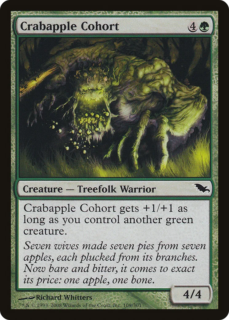Crabapple Cohort — Shadowmoor — Magic: The Gathering
