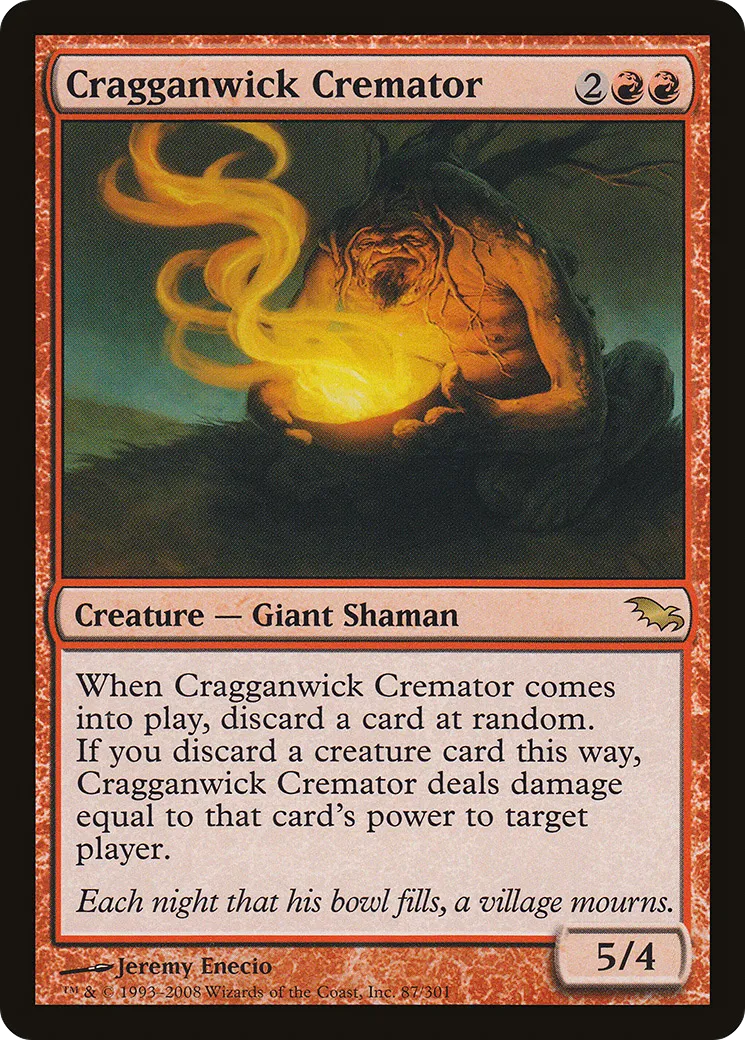Cragganwick Cremator — Shadowmoor — Magic: The Gathering