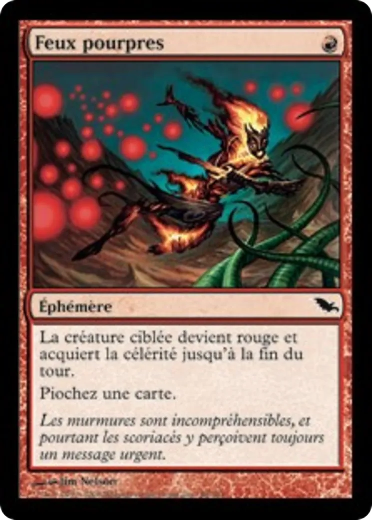Feux pourpres — Shadowmoor — Magic: The Gathering