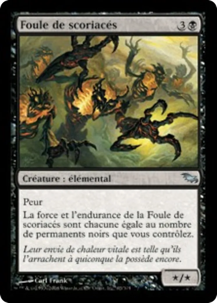 Foule de scoriacés — Shadowmoor — Magic: The Gathering