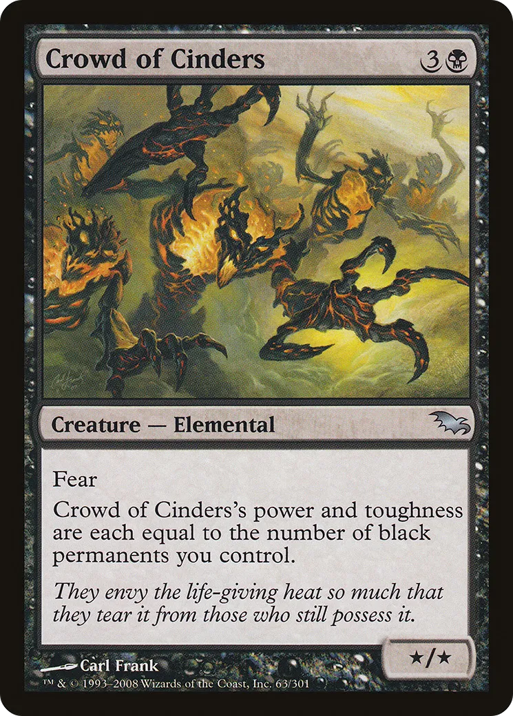 Foule de scoriacés — Shadowmoor — Magic: The Gathering