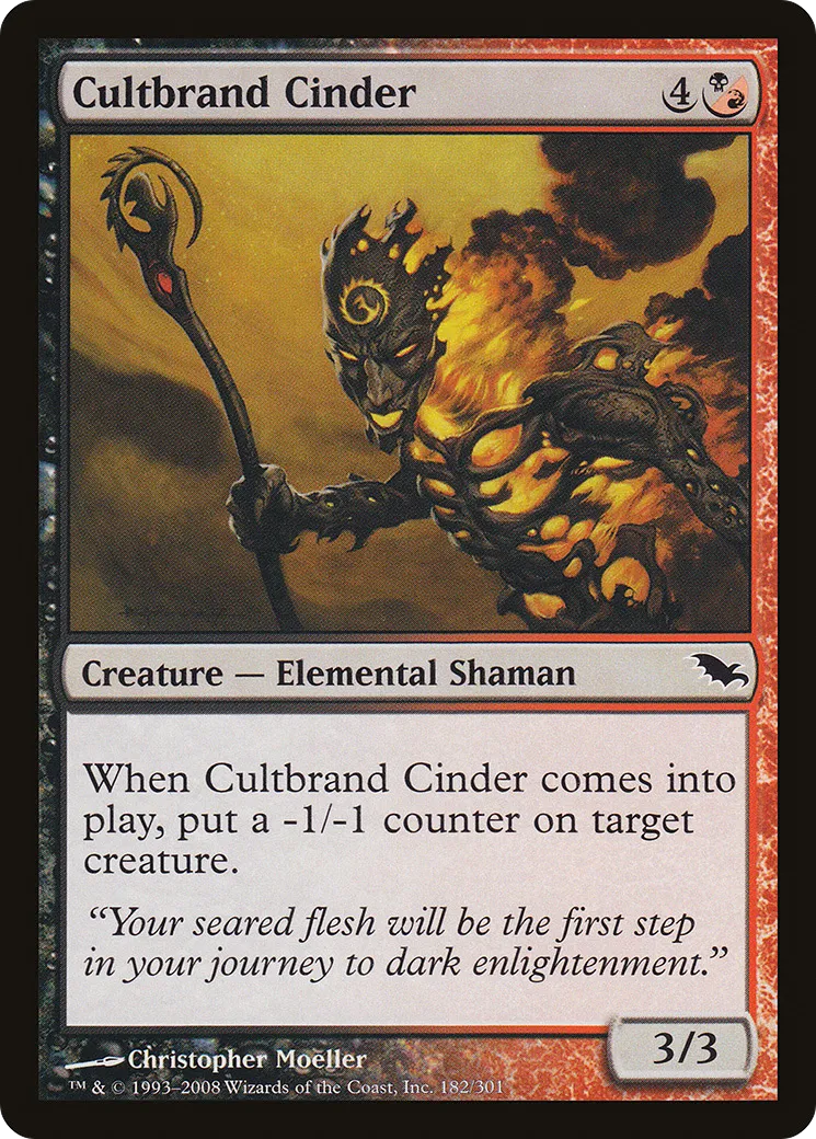 Scoriacé marqueculte — Shadowmoor — Magic: The Gathering
