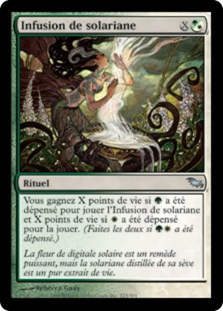 Infusion de solariane — Shadowmoor — Magic: The Gathering