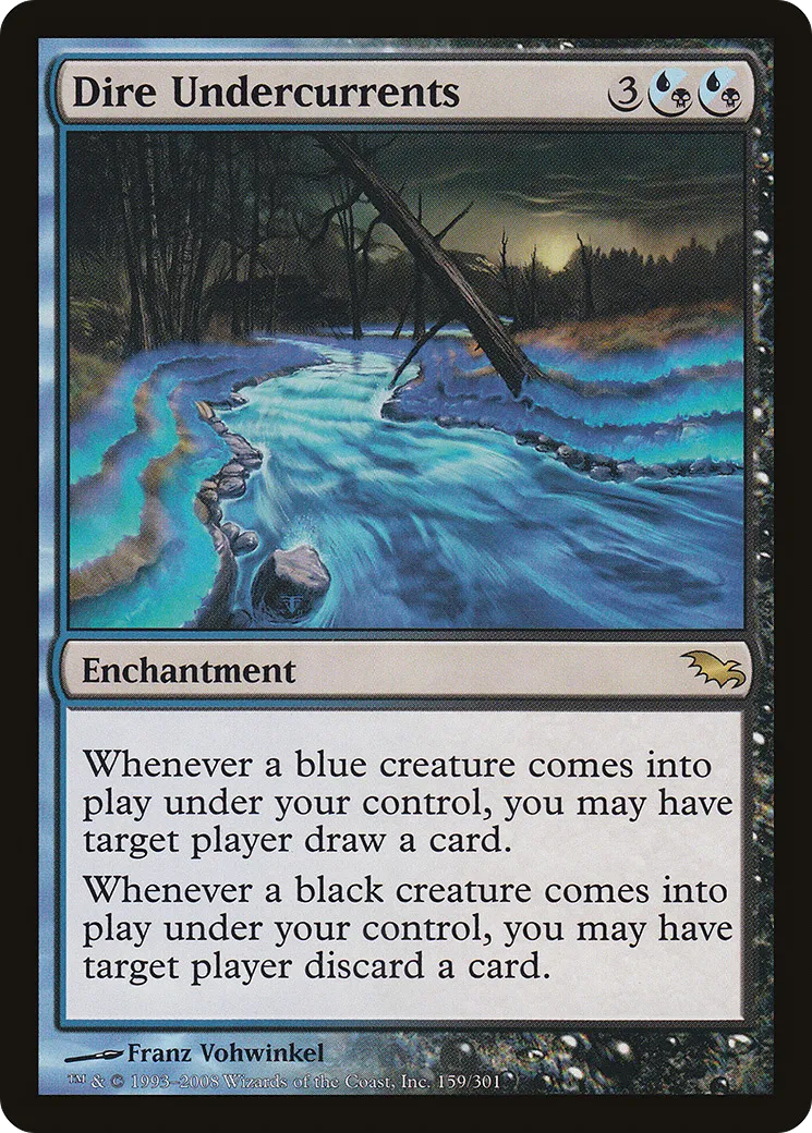 Dire Undercurrents — Shadowmoor — Magic: The Gathering