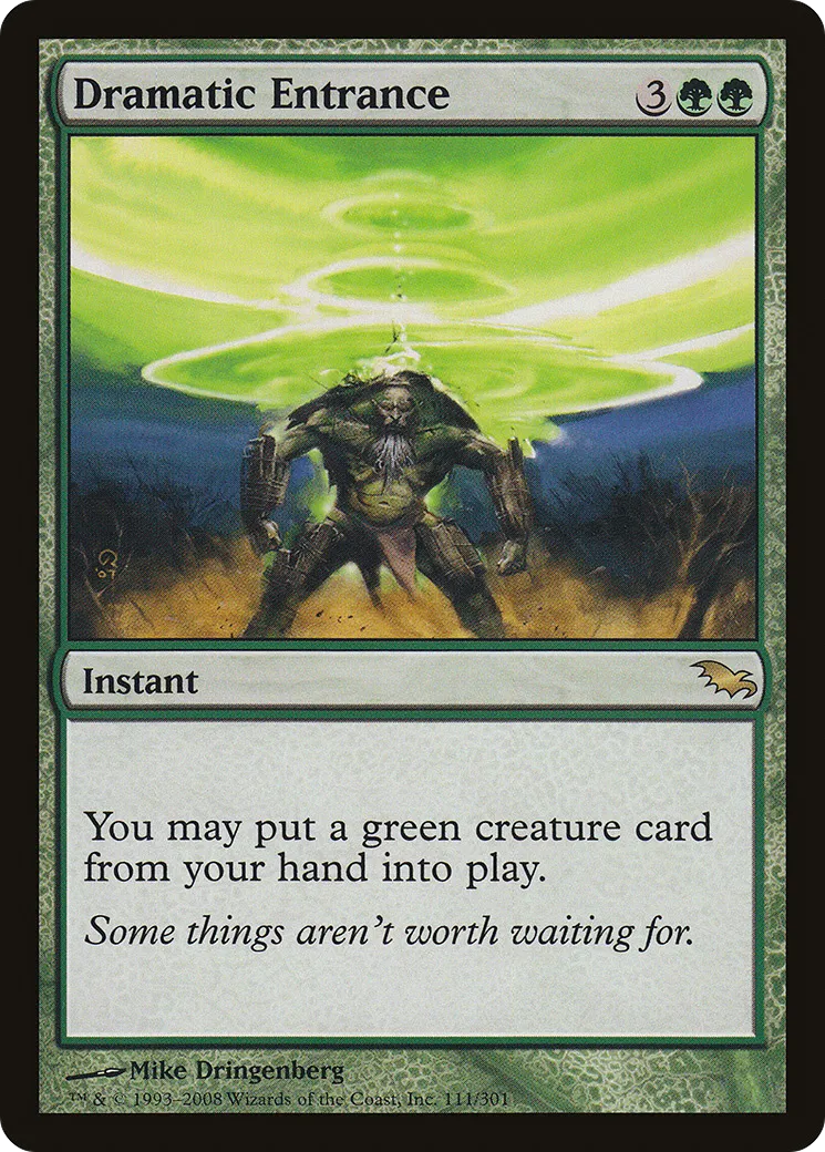 Dramatic Entrance — Shadowmoor — Magic: The Gathering