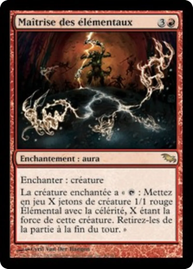 Maîtrise des élémentaux — Shadowmoor — Magic: The Gathering