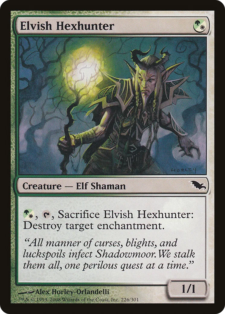 Chassesort elfe — Shadowmoor — Magic: The Gathering