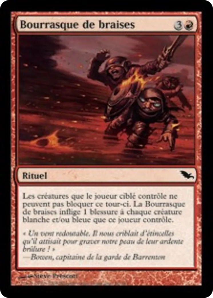 Bourrasque de braises — Shadowmoor — Magic: The Gathering