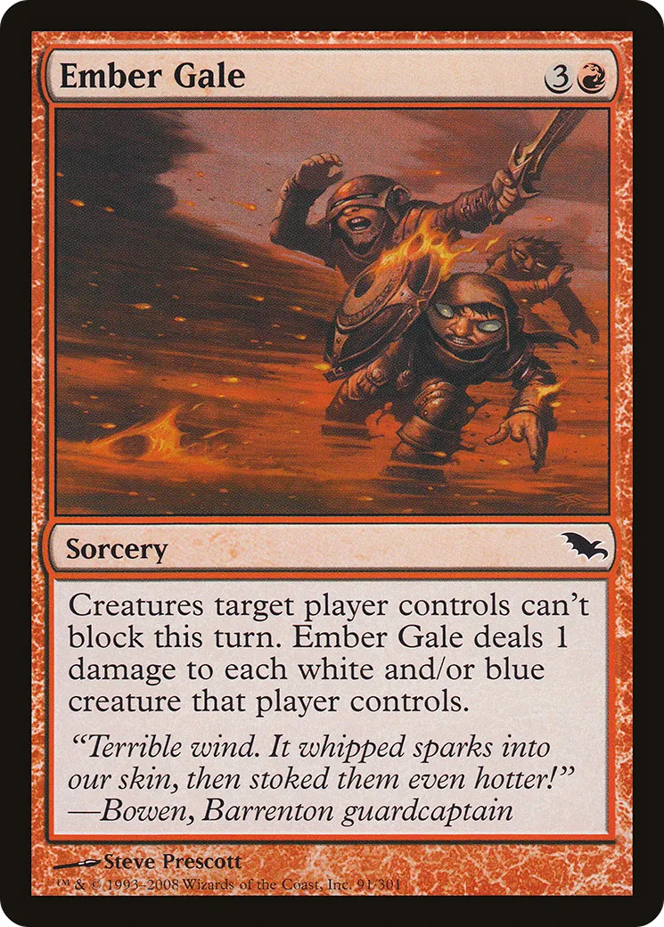 Ember Gale — Shadowmoor — Magic: The Gathering