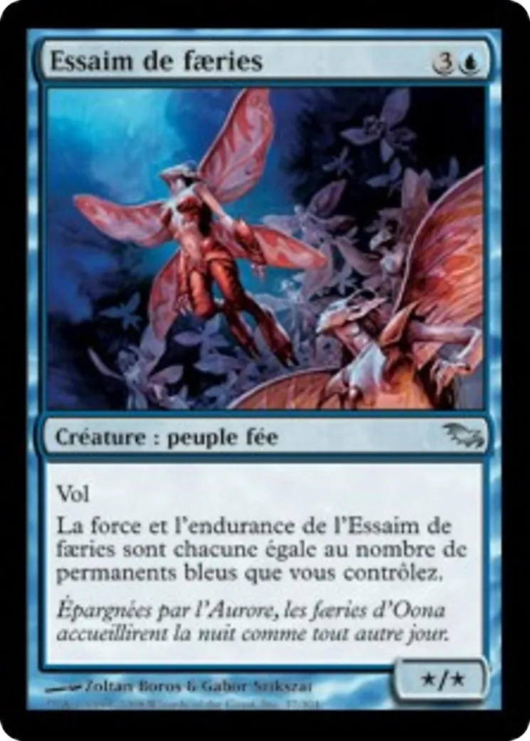 Essaim de faeries — Shadowmoor — Magic: The Gathering