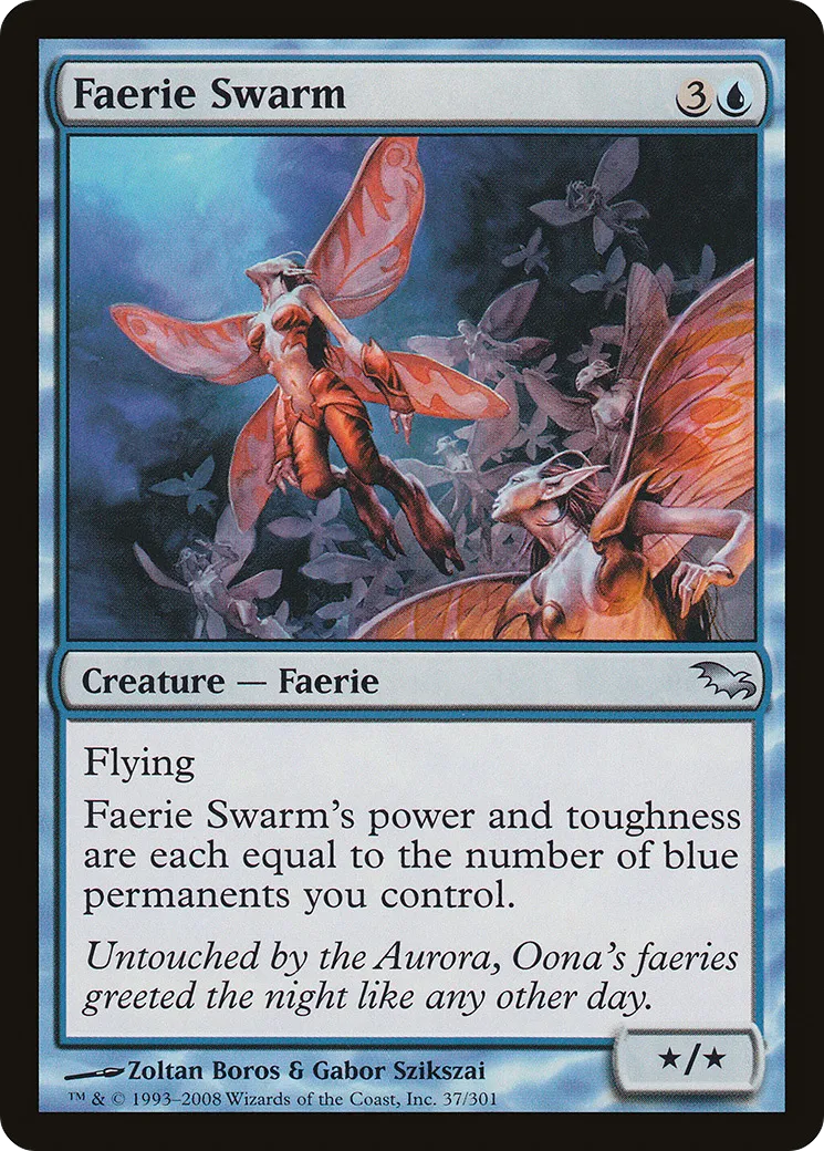 Faerie Swarm — Shadowmoor — Magic: The Gathering