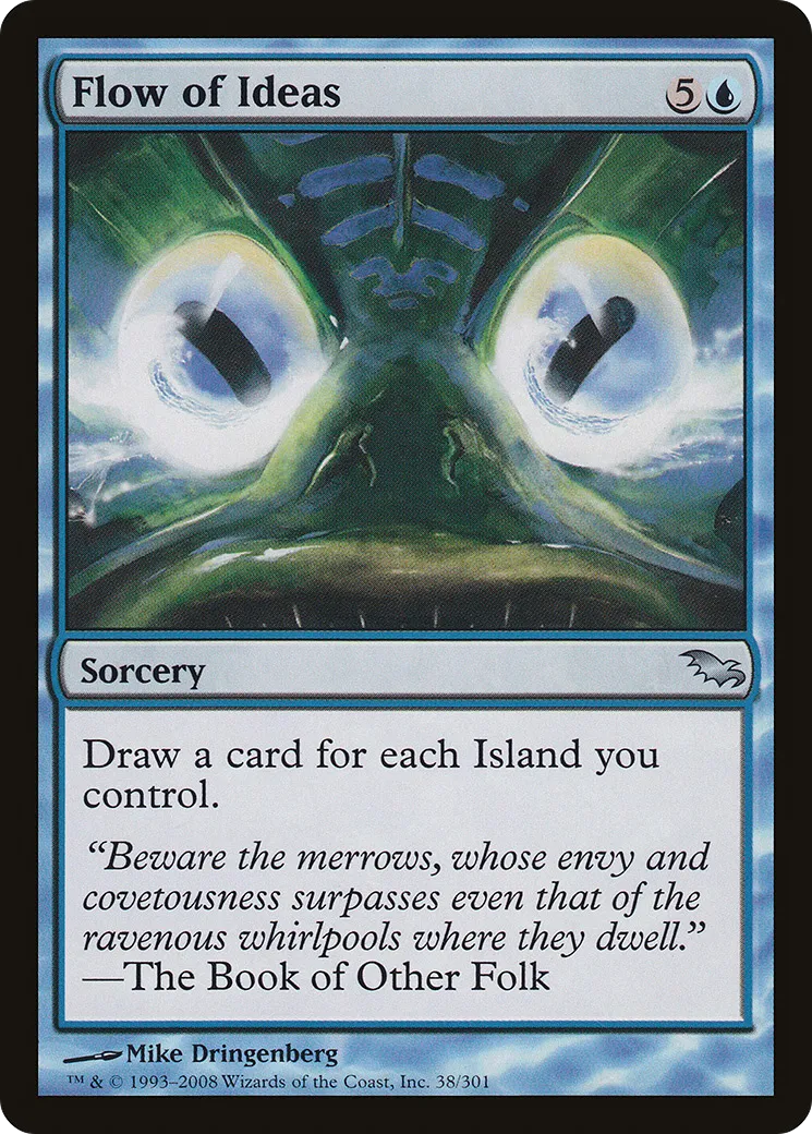 Flow of Ideas — Shadowmoor — Magic: The Gathering