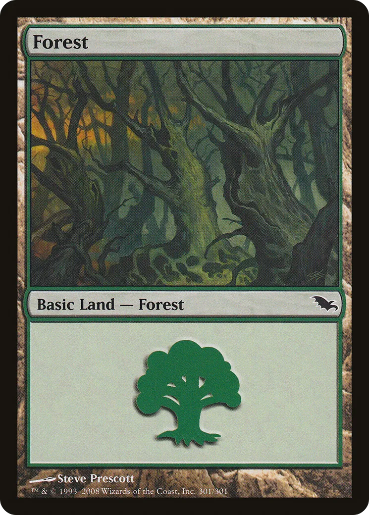 Forêt — Shadowmoor — Magic: The Gathering
