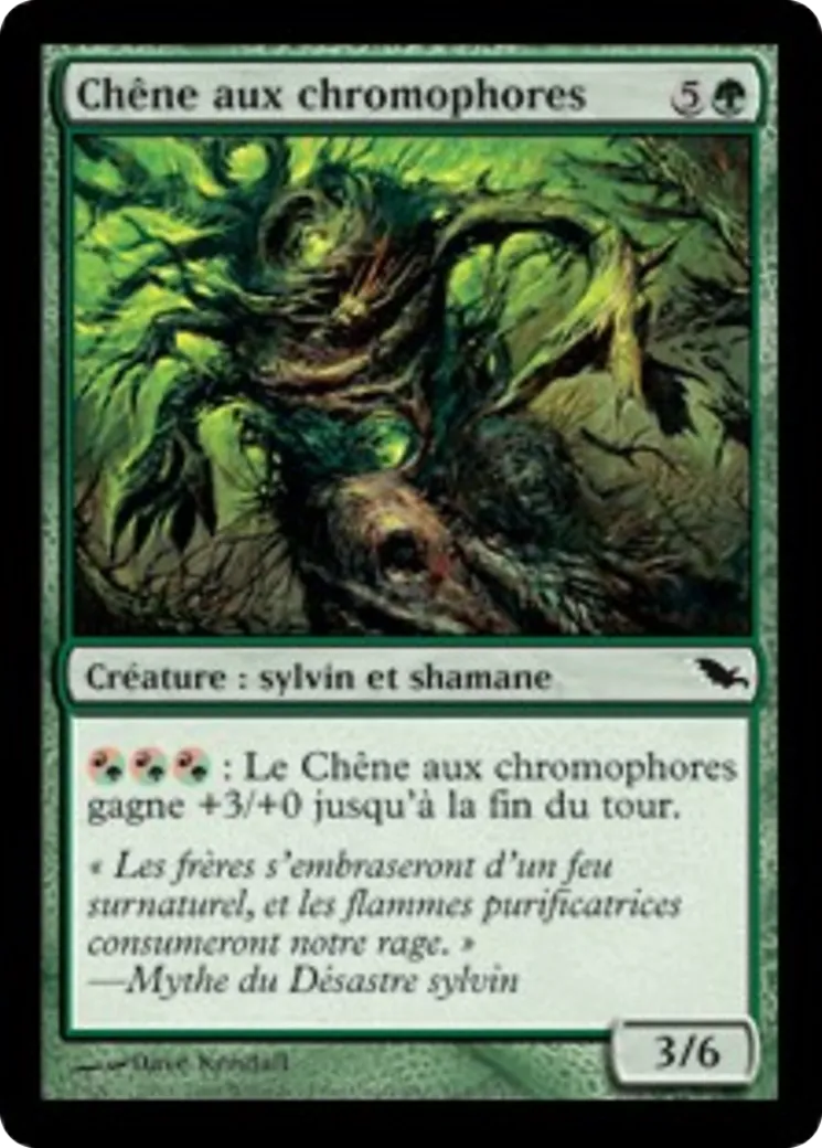 Chêne aux chromophores — Shadowmoor — Magic: The Gathering