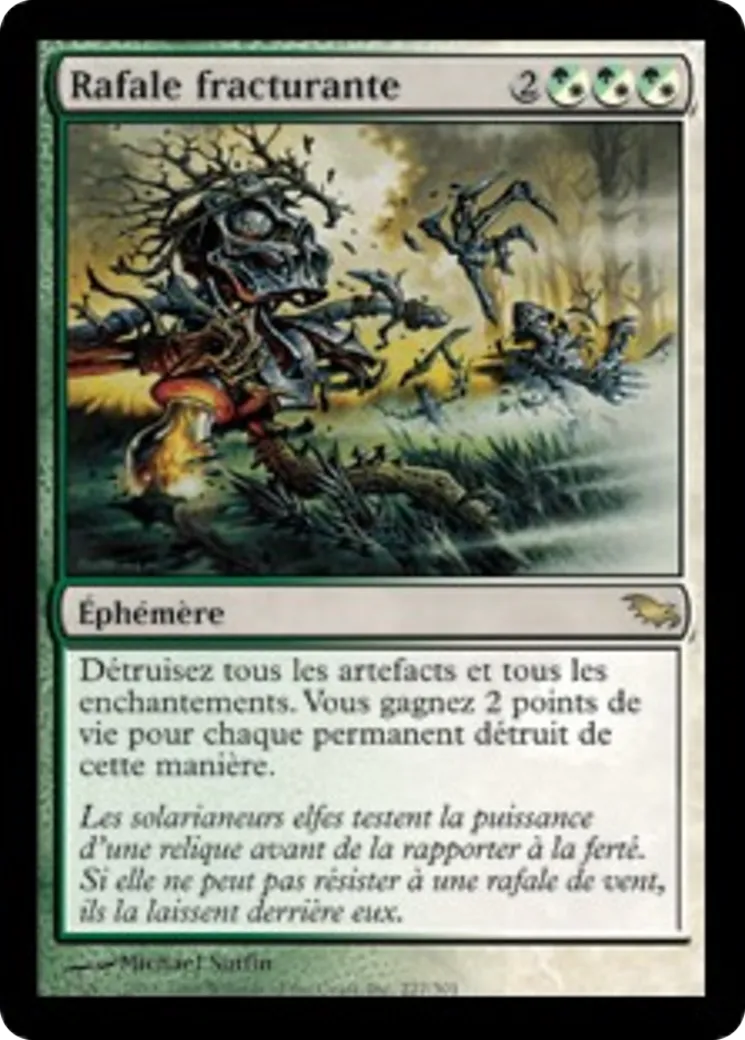 Rafale fracturante — Shadowmoor — Magic: The Gathering