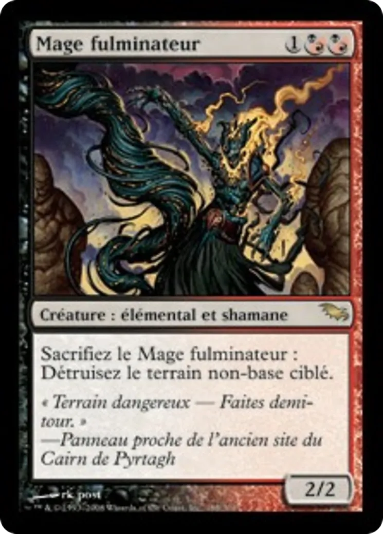 Mage fulminateur — Shadowmoor — Magic: The Gathering