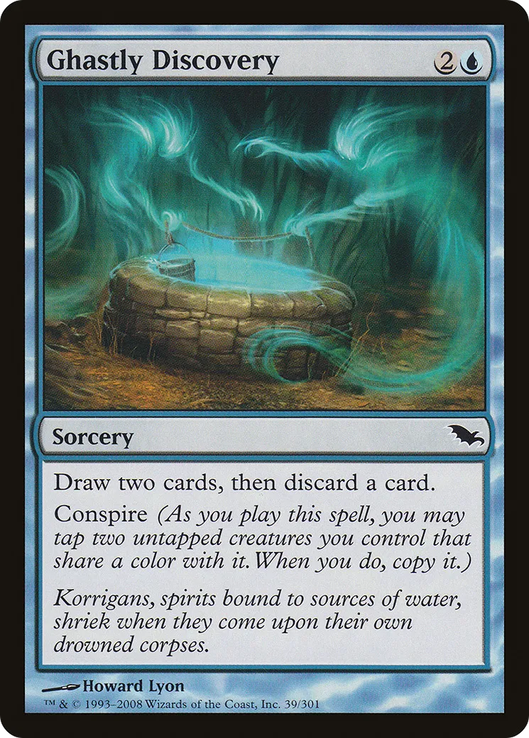 Ghastly Discovery — Shadowmoor — Magic: The Gathering