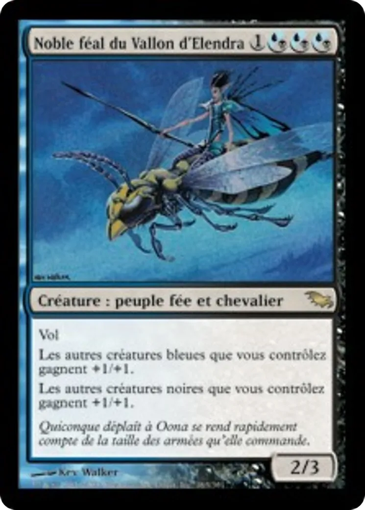 Noble féal du Vallon d'Elendra — Shadowmoor — Magic: The Gathering