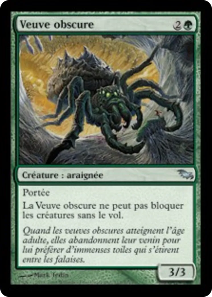 Veuve obscure — Shadowmoor — Magic: The Gathering