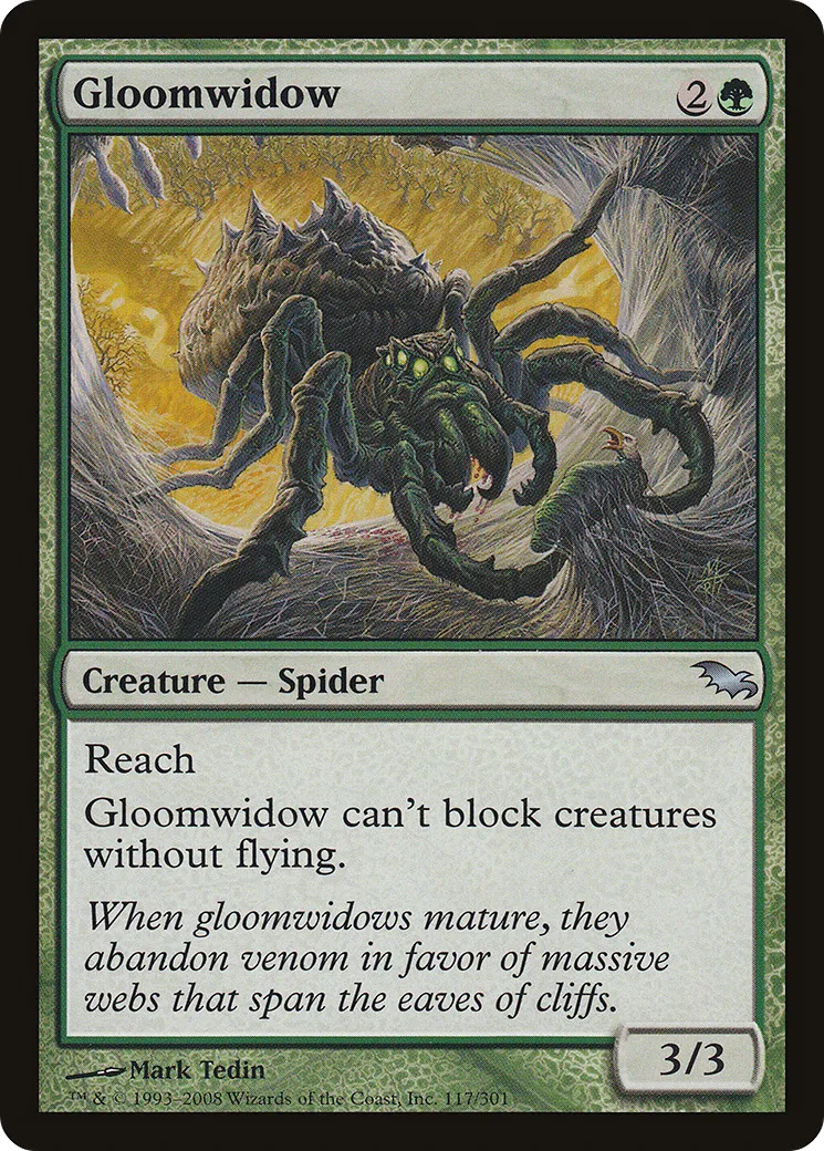 Gloomwidow — Shadowmoor — Magic: The Gathering
