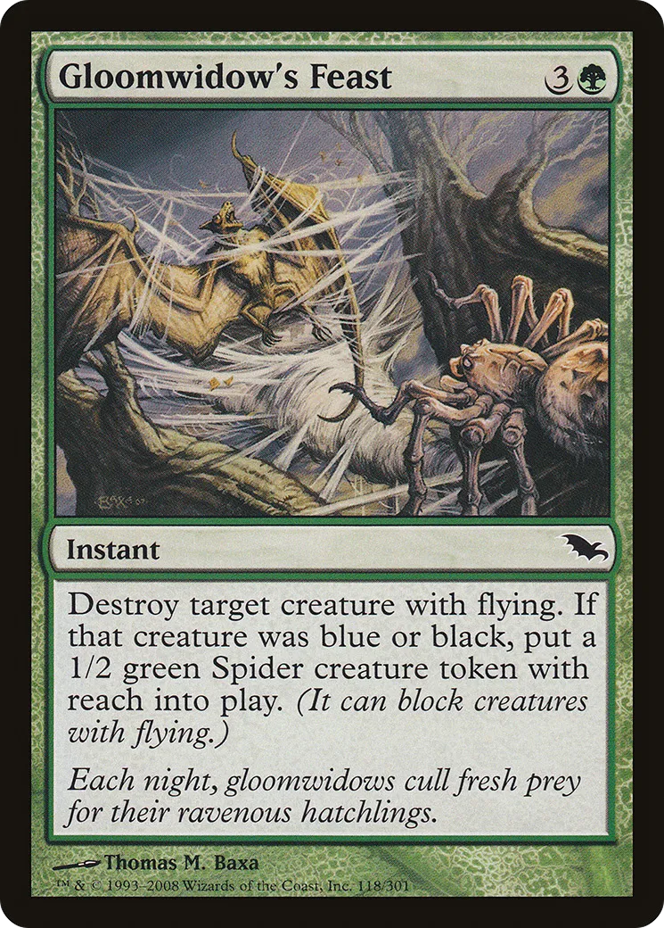 Gloomwidow's Feast — Shadowmoor — Magic: The Gathering