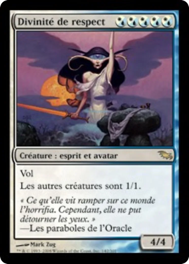 Divinité de respect — Shadowmoor — Magic: The Gathering