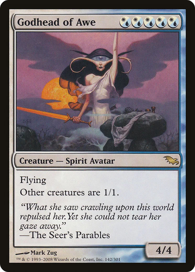 Godhead of Awe — Shadowmoor — Magic: The Gathering