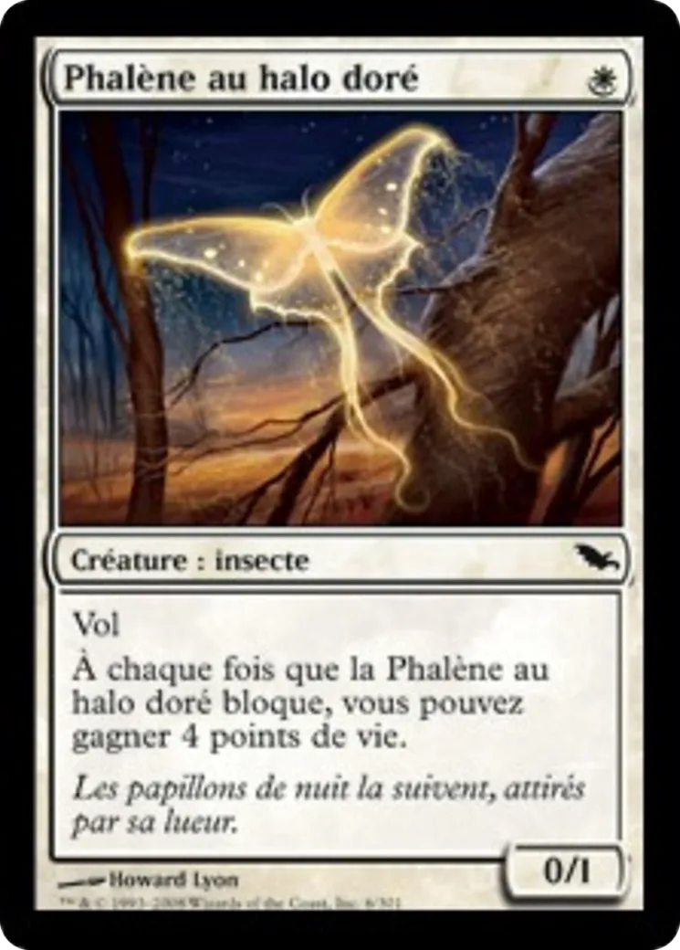 Phalène au halo doré — Shadowmoor — Magic: The Gathering