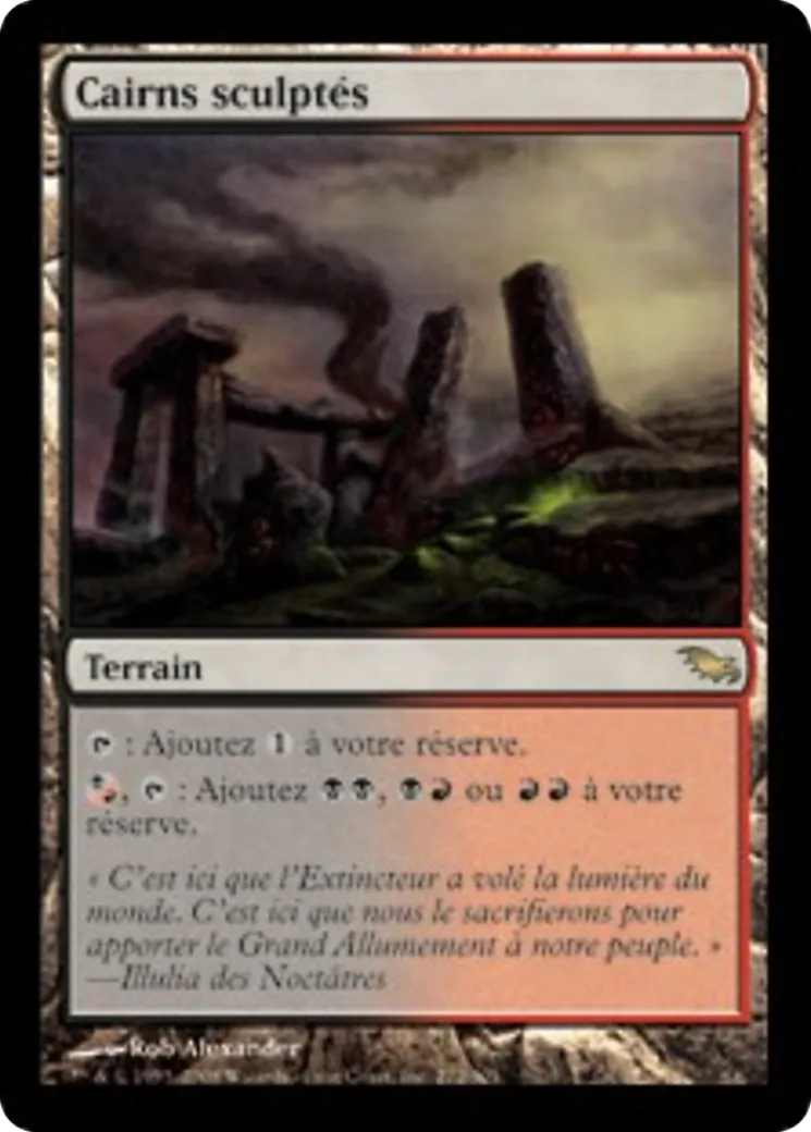 Cairns sculptés — Shadowmoor — Magic: The Gathering