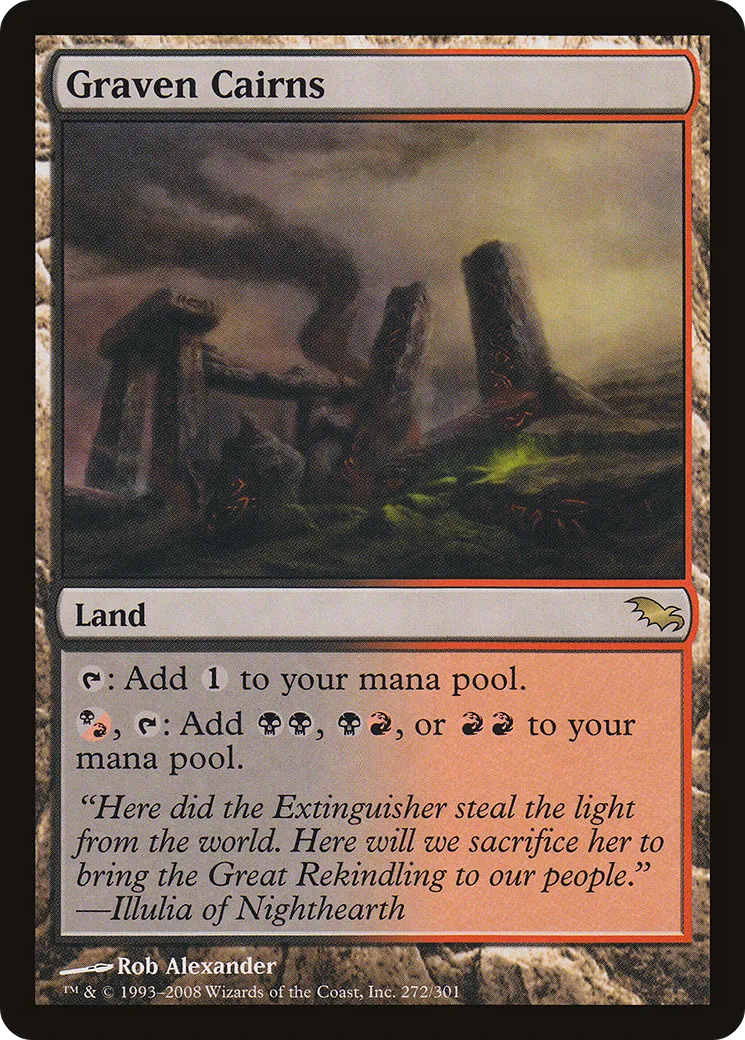 Graven Cairns — Shadowmoor — Magic: The Gathering