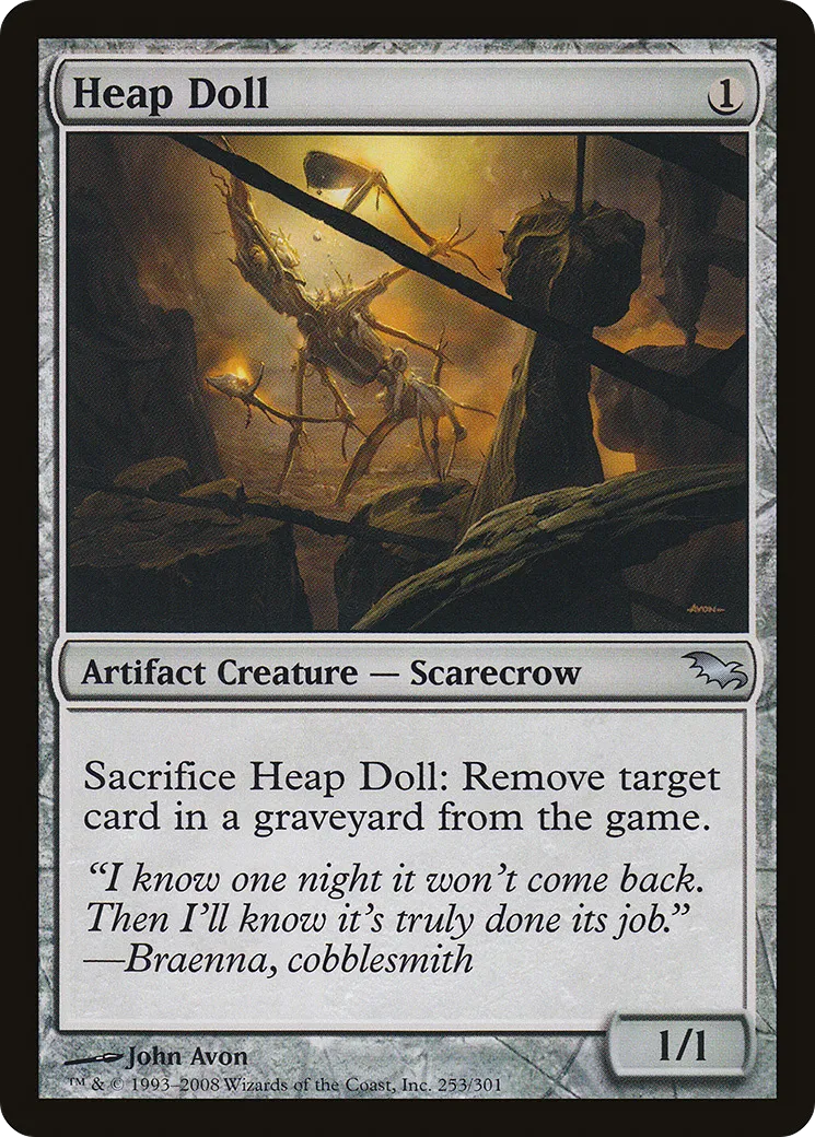 Poupée de ferraille — Shadowmoor — Magic: The Gathering