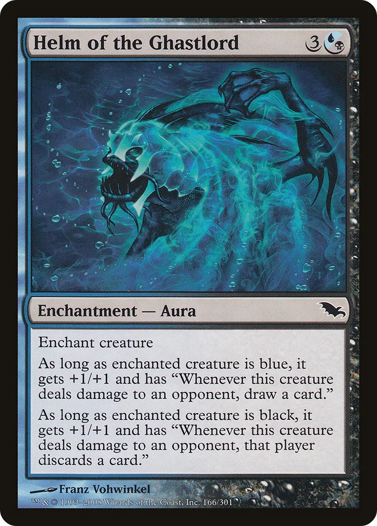 Casque du Seigneur pâle — Shadowmoor — Magic: The Gathering
