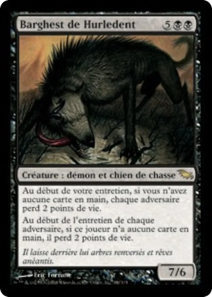 Barghest de Hurledent — Shadowmoor — Magic: The Gathering